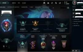 Conta de LOL|Platina 4|level 255|36.000 EA|90 skin-2ultimat