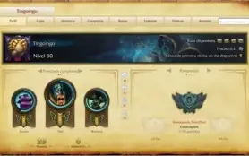 Vendo Conta League Of Legends Unraked!