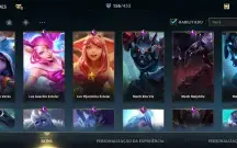 Conta wild Rift 156 skins!!