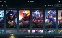 Conta wild Rift 156 skins!!