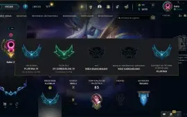 Conta LoL Handlevel