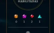 Conta lol lvl 40 Gold iv (smurf) 36 champs, 21 skins mmr hig