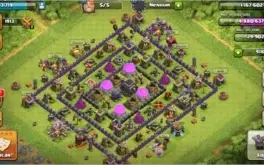 Conta Clash of Clans CV 9