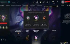 Conta League of Legends Full Acesso - 44 Champs e 52 Skins
