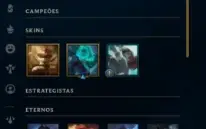 Conta League of Legends Full Acesso - 44 Champs e 52 Skins
