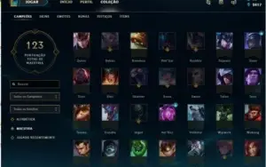 Conta league of legends com riven campeonato