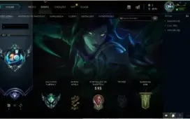 Conta lol Platina 2, ex Diamante 3 full campeões