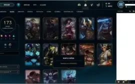 Conta LoL TODOS champions, Diamante1 s3 s4 s5, 173 skins.