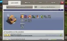 clash of clans cv8 semi-full barato