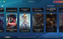Conta wild rift grão mestre com 100 skins