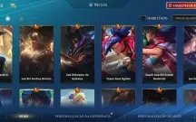 Conta wild rift grão mestre com 100 skins