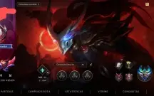 Conta wild rift grão mestre com 100 skins