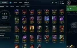 CONTA LOL OURO 3