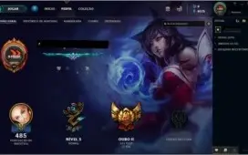 Conta League of Legends 599 skins