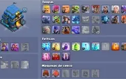 CONTA CLASH OF CLANS CV 12