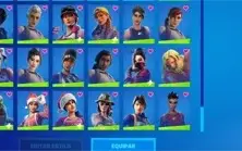 Conta de fortnite com + de 200 skins +50 picaretas +100 emot