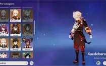 AR57 - YAE C1, ZOHNGLI C1, ALBEDO, KAZUHA, RAIDEN, HUTAO E +