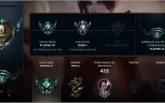 Conta de lol plat 4
