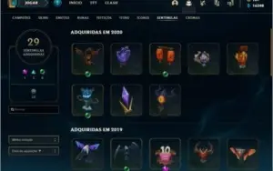 Conta LOL Prata 3 Lv 311 Todos os Champions