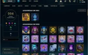 Conta LOL Prata 3 Lv 311 Todos os Champions