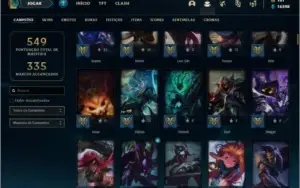 Conta LOL Prata 3 Lv 311 Todos os Champions