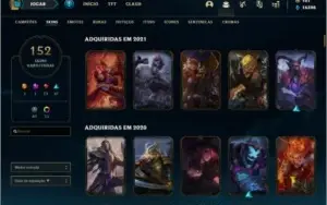 Conta LOL Prata 3 Lv 311 Todos os Champions