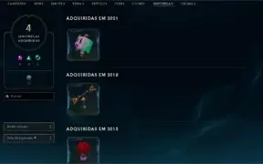 2 Contas League of Legends ( PERFEITO PARA QUEM E MAIN MID )
