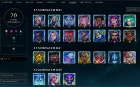 2 Contas League of Legends ( PERFEITO PARA QUEM E MAIN MID )