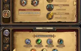 Conta HEARTHSTONE +418 lendárias (todas as cartas padrão)