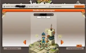 OSA EQUIPADO (LV 200) + WAKFU PERSONAGENS