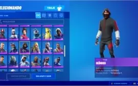 Conta Fortnite com Ikonik, Picareta Minty e Salve o mundo