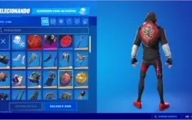 Conta Fortnite com Ikonik, Picareta Minty e Salve o mundo