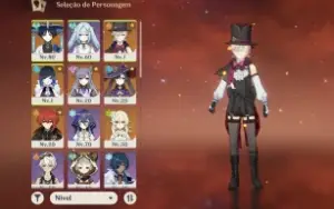 Ar50. Andarilho + bis/ Lyney, Yelan + 2bis/ faruzan c6