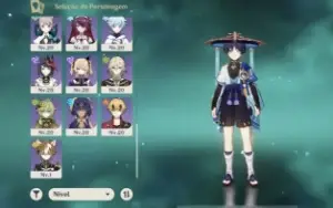 Ar50. Andarilho + bis/ Lyney, Yelan + 2bis/ faruzan c6