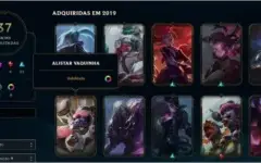Conta Ouro IV na flex e Prata I na soloQ