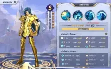 Conta Saint Seiya Awakening - Muitos recursos