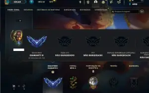 Diamante 2 com 25 Champs e 1 Skins