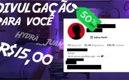 Eu divulgo você (loajs/ibs/dc/entre outro) O melhor preço!