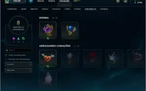 Conta de Lol