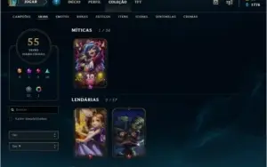 Conta de Lol
