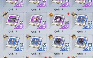 Conta Tower OF Fantasy SAMIR C2 NEMESIS C1 COCO2 ZERO C2