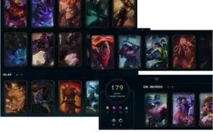 Conta de +2000 reais + skin Riven season 2