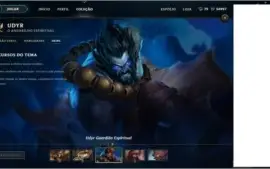 Conta de +2000 reais + skin Riven season 2