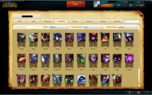 CONTA DE LEAGUE OF LEGENDS 89 Campeões / 59 skins