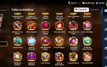 Conta de epic seven com 9 ML+ 20 k de skystones+ 966 folhas