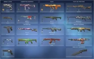 CONTA VALORANT   250+ EM SKINS