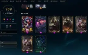 CONTA LOL + VALORANT