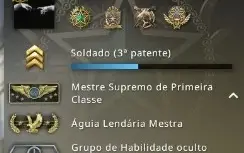 CONTA SUPREMO + MEDALHAS CS PRIME