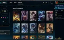 vendo conta de league of legends muito boa