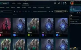 vendo conta de league of legends muito boa